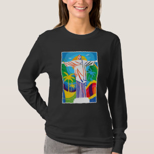 リオデジャネイロのキリスト像 Tシャツ