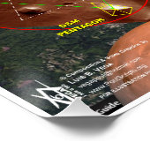 リオデジャネイロのスターマップ ポスター (コーナー)