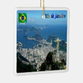 リオデジャネイロのパノラマはzBR023だ。 セラミックオーナメント (右)