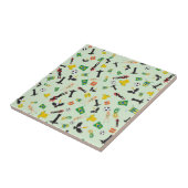 リオデジャネイロのブラジルのカーニバル タイル (側面)