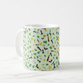 リオデジャネイロのブラジルのパーティー コーヒーマグカップ (正面左)