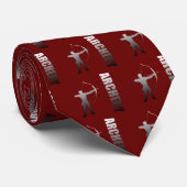 リオデジャネイロの射手へのアーチェリーロンドン ネクタイ (ロール)