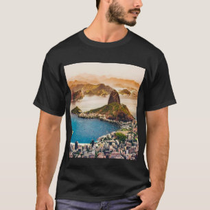 リオデジャネイロの街並み写真 Tシャツ