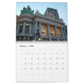 リオデジャネイロの驚異の市民会館。 下町 カレンダー (2月 2026)