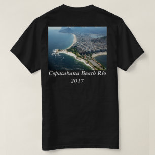 リオデジャネイロコパカバーナビーチ2017写真デザイン Tシャツ