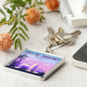 リオデジャネイロシティサインキーチェーン キーホルダー (側面)