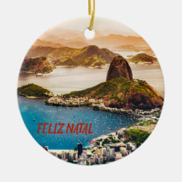 リオデジャネイロパノラミックオーナメント セラミックオーナメント