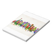 リオデジャネイロブラジルスカイライン ノートパッド (回転)