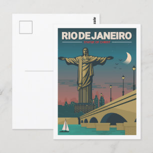 リオデジャネイロブラジルダマスカス有名な旅行場所 ポストカード