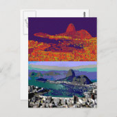 リオデジャネイロブラジルパオデアスクール ポストカード (正面/裏面)