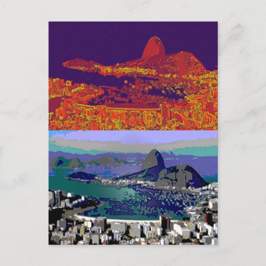 リオデジャネイロブラジルパオデアスクール ポストカード (正面)