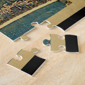 リオデジャネイロブラジルヴィンテージ旅行 ジグソーパズル (側面)