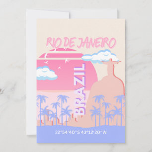 リオデジャネイロブラジル旅行アート シーズンカード