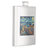 リオデジャネイロブラジル星空の夜 フラスク (右)