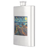 リオデジャネイロブラジル星空の夜 フラスク (左)