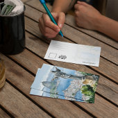 リオデジャネイロブラジル水彩画 招待状