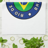 リオデジャネイロブラジル キッチンタオル (折り畳み)