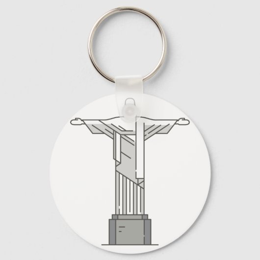 リオデジャネイロワールドランドマーク キーホルダー (正面)