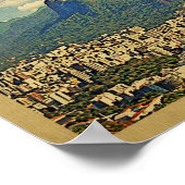 リオデジャネイロヴィンテージ旅行ポスター ポスター (角)