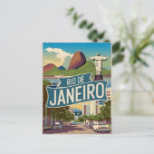 リオデジャネイロヴィンテージ ポストカード (スタンド正面)