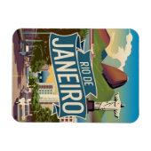 リオデジャネイロヴィンテージ マグネット (横)