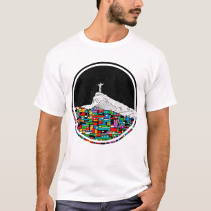 リオデジャネイロ像キリスト Tシャツ