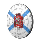 リオデジャネイロ国旗（ブラジル） ダーツボード (正面右)