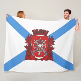 リオデジャネイロ国旗（ブラジル） フリースブランケット