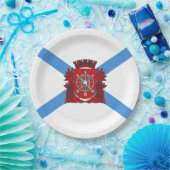 リオデジャネイロ国旗（ブラジル） ペーパープレート (パーティー)