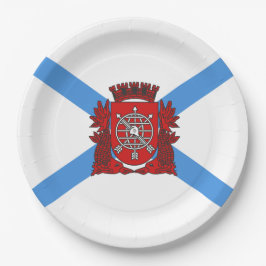 リオデジャネイロ国旗（ブラジル） ペーパープレート