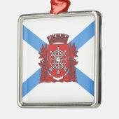 リオデジャネイロ国旗（ブラジル） メタルオーナメント (左)