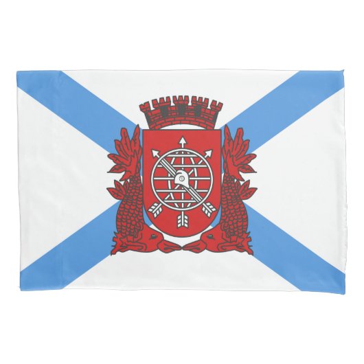 リオデジャネイロ国旗（ブラジル） 枕カバー (正面左)