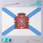 リオデジャネイロ国旗（ブラジル） 薄葉紙 (クラフト)