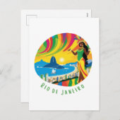 リオデジャネイロ市での生活 シーズンポストカード (正面/裏面)