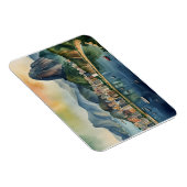 リオデジャネイロ水彩画 マグネット (右側)