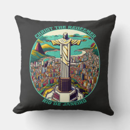 リオデジャネイロ・キリスト・ザ・リデエマー クッション