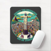 リオデジャネイロ・キリスト・ザ・リデエマー マウスパッド (マウス)