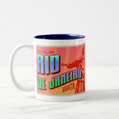 リオデジャネイロ ツートーンマグカップ (左)