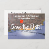 リオデジャネイロ、ブラジルのヴィンテージの地図 セーブザデート (正面/裏面)