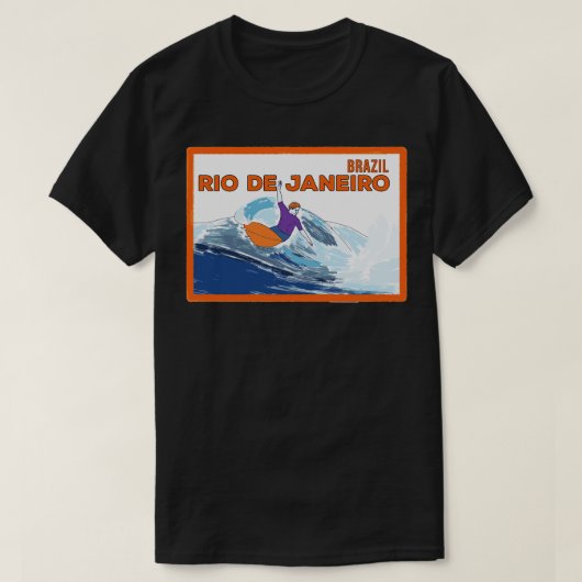 リオデジャネイロ・ブラジル1 Tシャツ (デザイン正面)