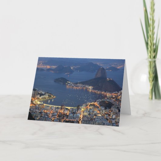 リオデジャネイロ、ブラジル カード (正面)