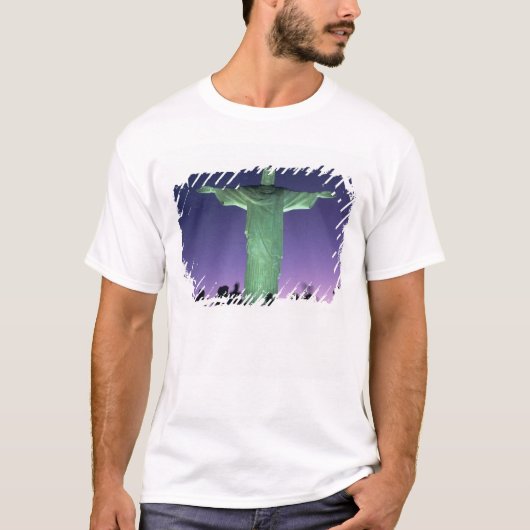 リオデジャネイロ ブラジル キリスト像 Tシャツ (正面)
