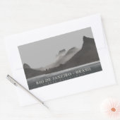 リオデジャネイロ、ブラジル 長方形シール (封筒)