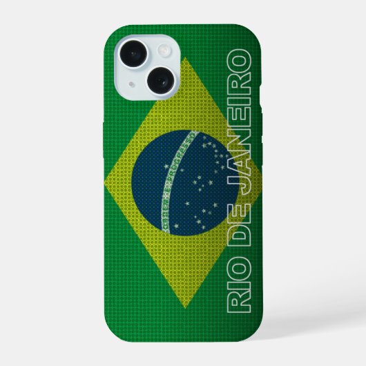 リオデジャネイロ ブラジル iPhone カー​​ス 15ケース (裏面)