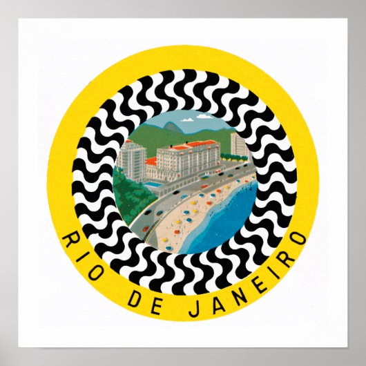 リオデジャネイロ ポスター (正面)
