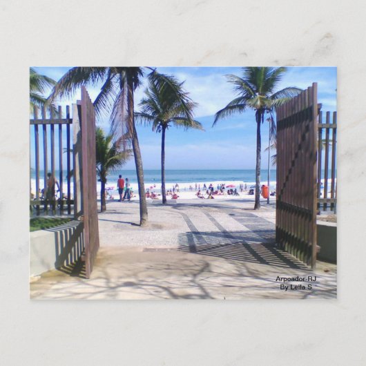 リオデジャネイロ ポストカード (正面)