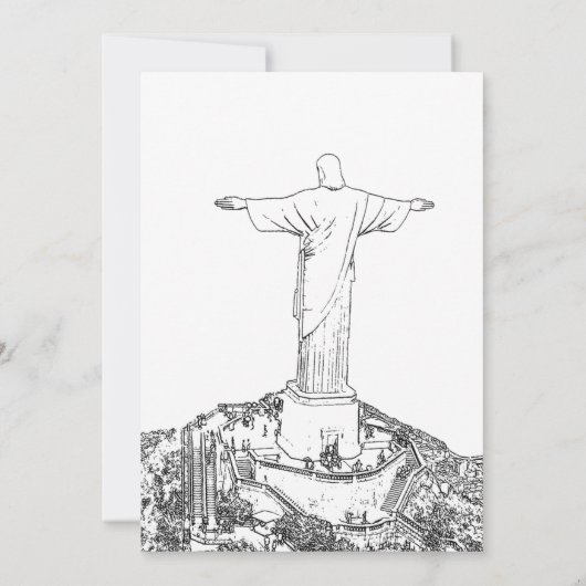 リオデジャネイロ 招待状 (裏面)