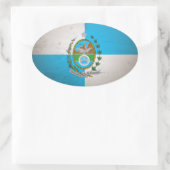 リオデジャネイロ 楕円形シール (バッグ)