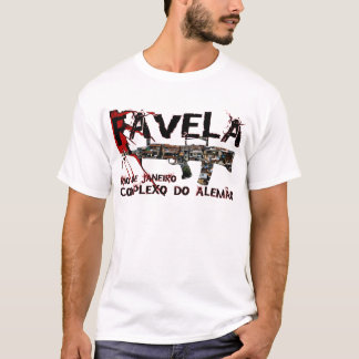リオデジャネイロFavela (スラム街か貧民街) Tシャツ