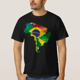 リオデジャネイロTee、ブラジルシャツ、ブラジルTee Tシャツ